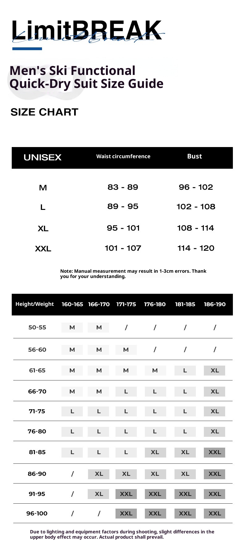 001 Men's Quick-Dry Skiing Jacket Winter Outdoor Cycling Running Mountaineering Sports Functional Compression Base Layer_voghion.com