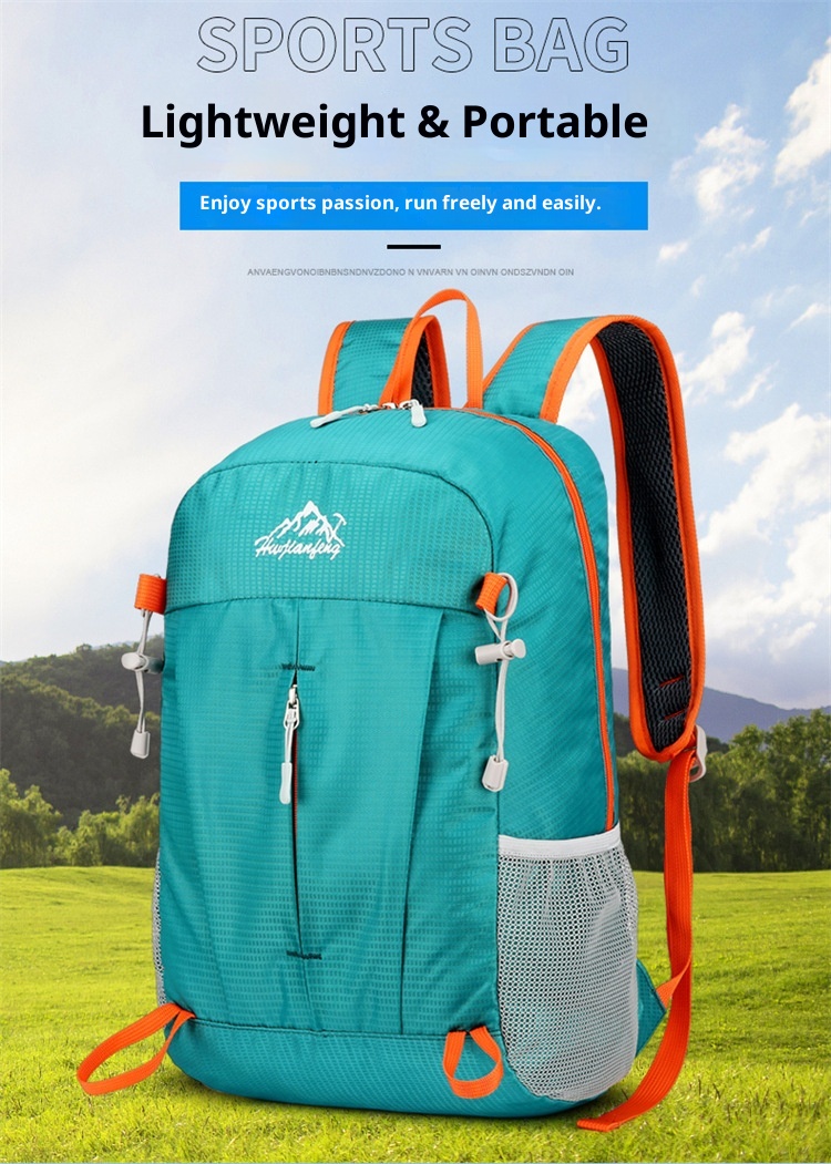 001 Cross-border Sport Outdoor Lichtgewicht Reis Draagbare Opvouwbare Tas Waterdichte Rugzak Voor Wandelen En Fietsen_voghion.com