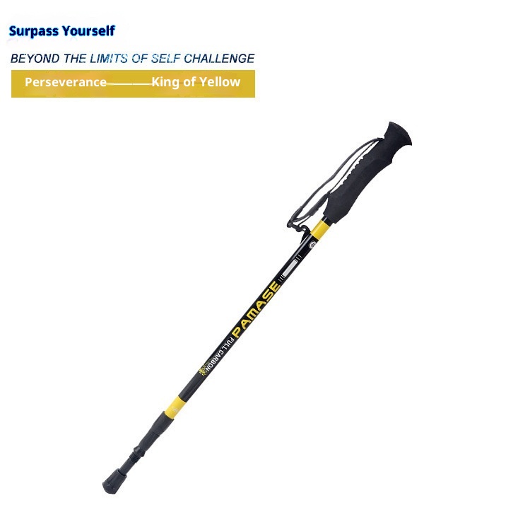 001 Muma Ren Zaino da trekking in lega di alluminio, ammortizzatore, pieghevole, regolabile, telescopico, da viaggio, per sci e trekking_voghion.com