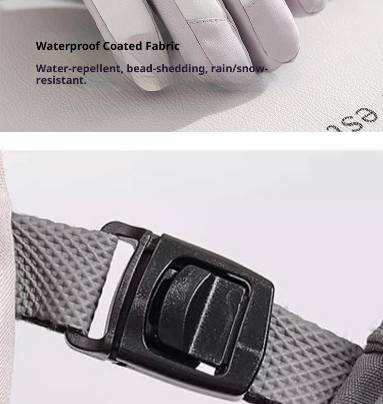 001 Winter Ski Warm Fleece Lined Thickened Waterproof Windproof Touchscreen Curved Finger Outdoor Cycling Riding Gloves_voghion.com