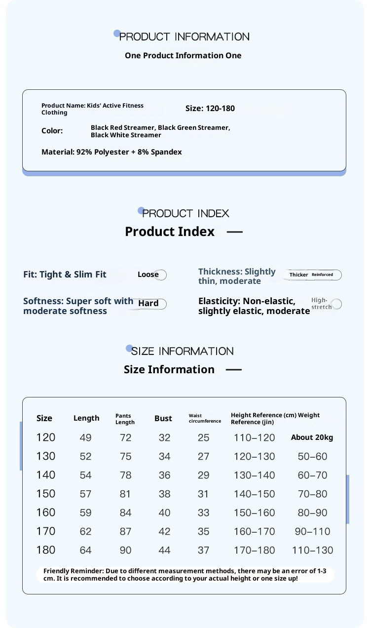 001 Children's Compression Training Suit Basketball Quick-Dry Sports Set Boys Running Fitness Yoga Thin Clothing_voghion.com