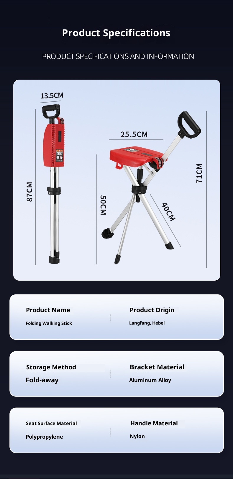 001 Maiwang Sgabello pieghevole portatile multifunzionale antiscivolo in lega di alluminio per escursioni all'aperto con sedia_voghion.com