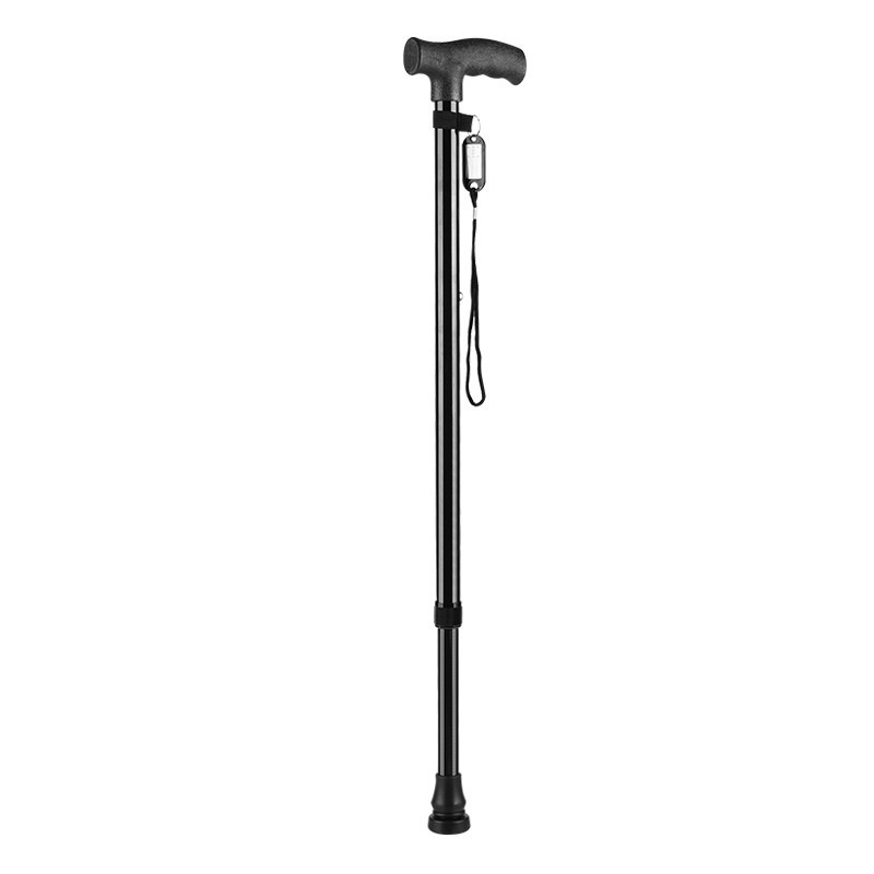 001 Elderly Telescopic Four-Legged For Seniors Special Armrest Cane Lightweight Multifunctional Non-Slip Walking Stick_voghion.com