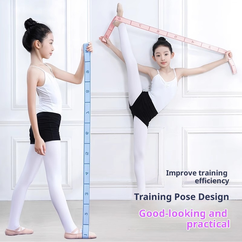 001 Fitness Segmented Correction Digital Dance Men And Women Shoulder Opening Resistance Band Yoga Stretch Elastic_voghion.com