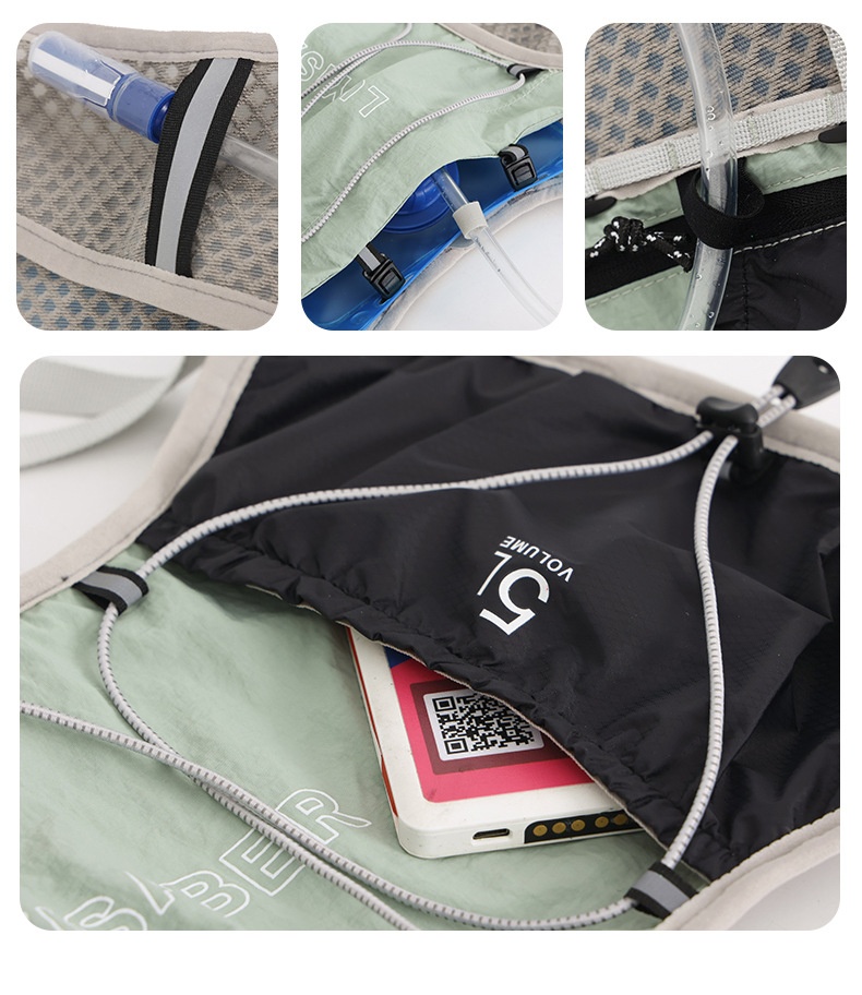 001 Cross-border Outdoor Sport Fietstas Hiken Waterdichte Trail Marathon Vest Rugzak_voghion.com