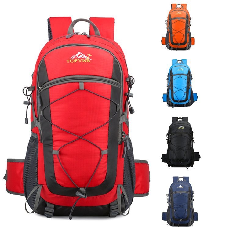 001 Hiking Trekking Double Shoulder 40L Outdoor Backpack Nylon Lightweight Waterproof Multifunctional Travel Bag_voghion.com
