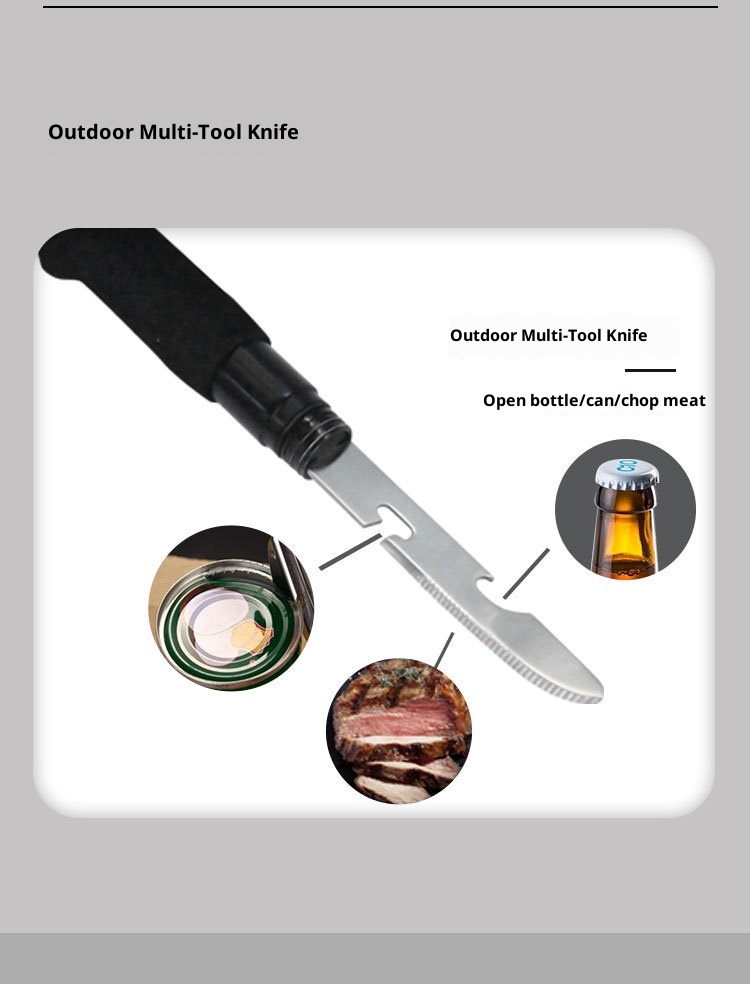 001 Bastone da trekking pieghevole in lega di alluminio leggero telescopico per esterni, antiscivolo_voghion.com