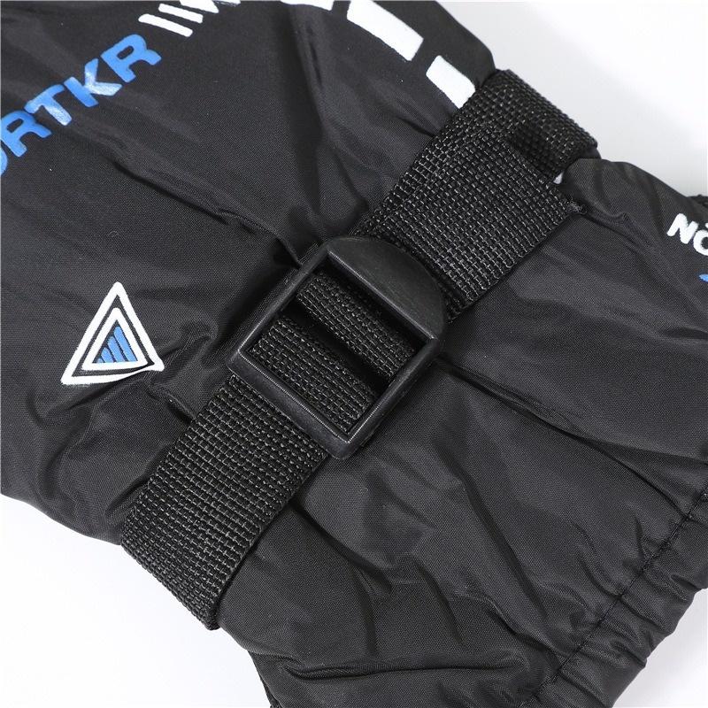 001 Couple Winter Cold-Proof Warm Split-Finger Fashion Triangle Style Outdoor Cycling Hiking Skiing Touchscreen Gloves_voghion.com