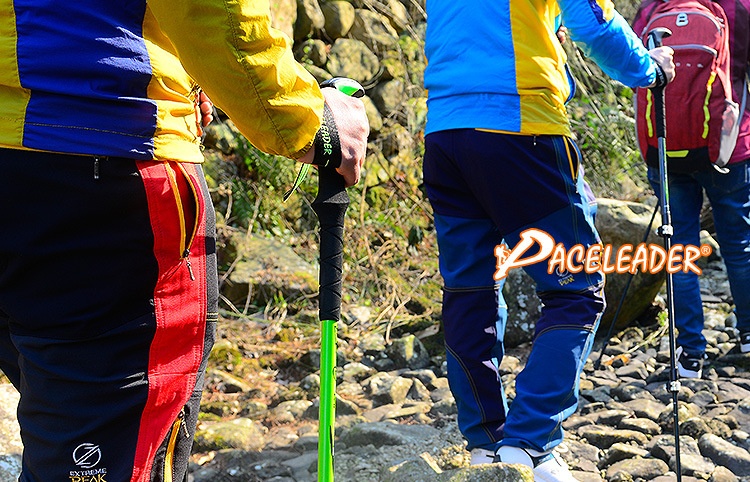 001 Manufacturer Wholesale Thickened New Model 7075 Metal External Lock Hiking Walking Stick_voghion.com