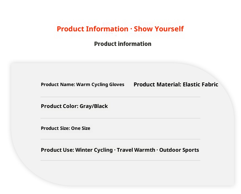 001 Outdoor Men's Cycling Cationic Thermal Touchscreen Fleece Lined Thickened Windproof Water-Resistant Sports Ski Gloves_voghion.com