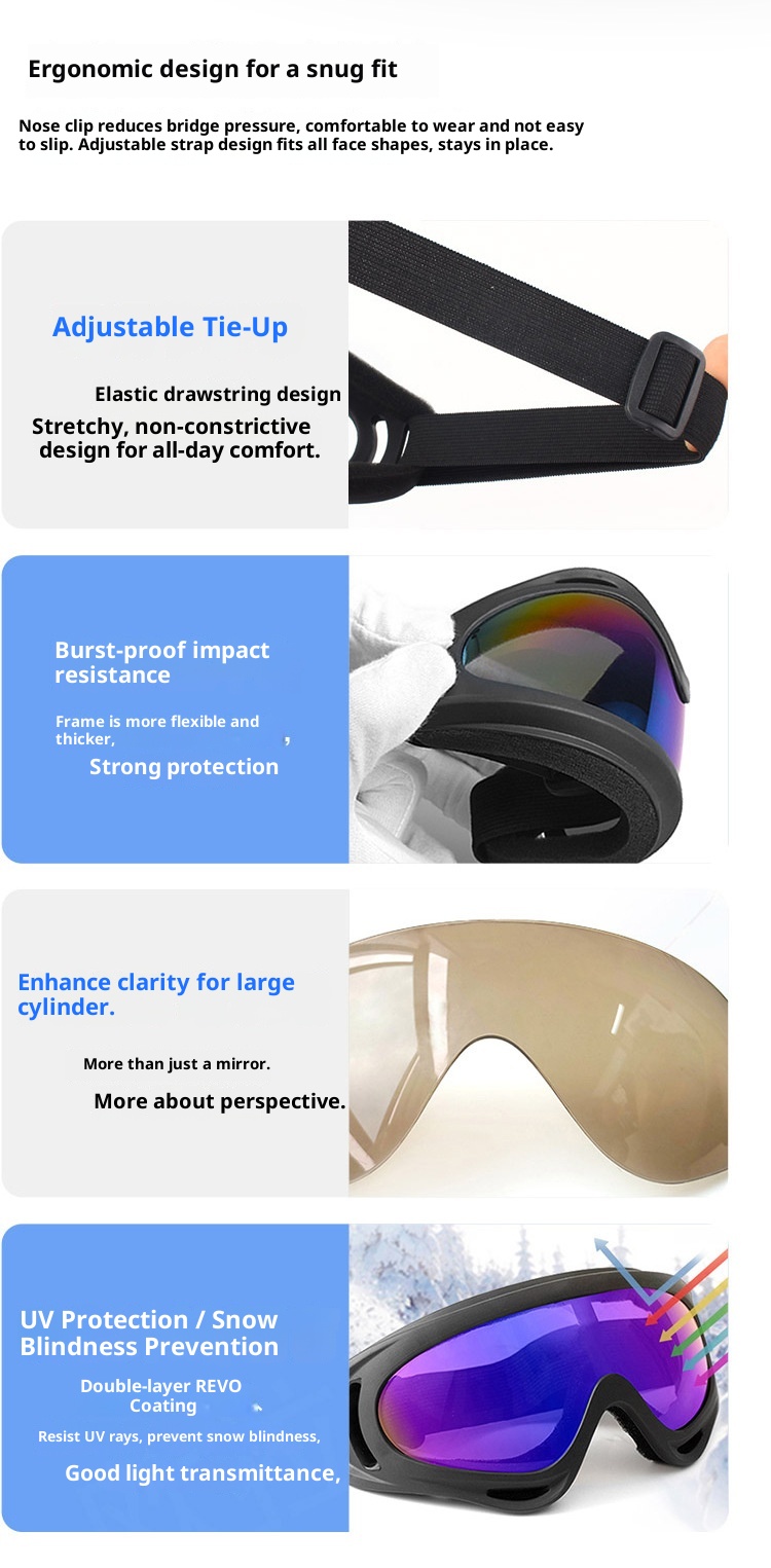 001 X400 Motorbril Tactisch Winddicht Zandbestendig Off-road Stootvast Skibril Buitensporten_voghion.com