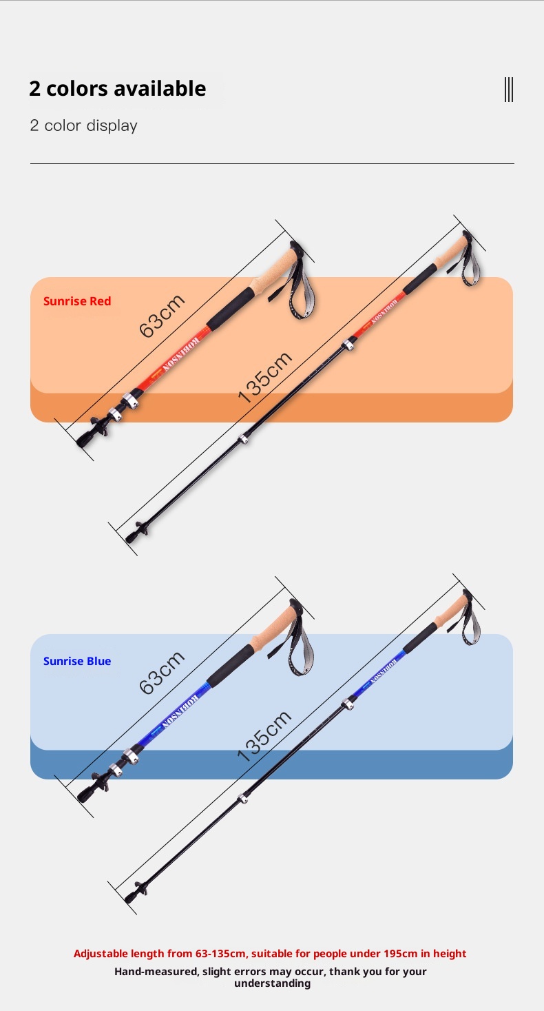 001 Robinson Dreiteiliges, ultraleichtes, tragbares Teleskop-Wanderzelt aus Aluminiumlegierung mit externem Schloss und für Outdoor-Sportarten wie Wandern und Spazierengehen_voghion.com