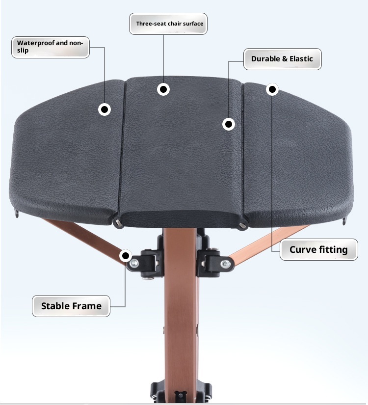 001 Stool Walking Stick Multi-Functional Anti-Slip Lightweight Foldable Elderly Cane Chair For Hiking_voghion.com