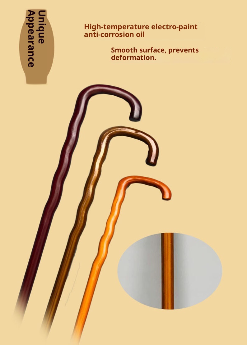 001 Bastone da trekking in rattan di alta qualità, in legno massello, per anziani, con spedizione gratuita, integrato, antiscivolo_voghion.com