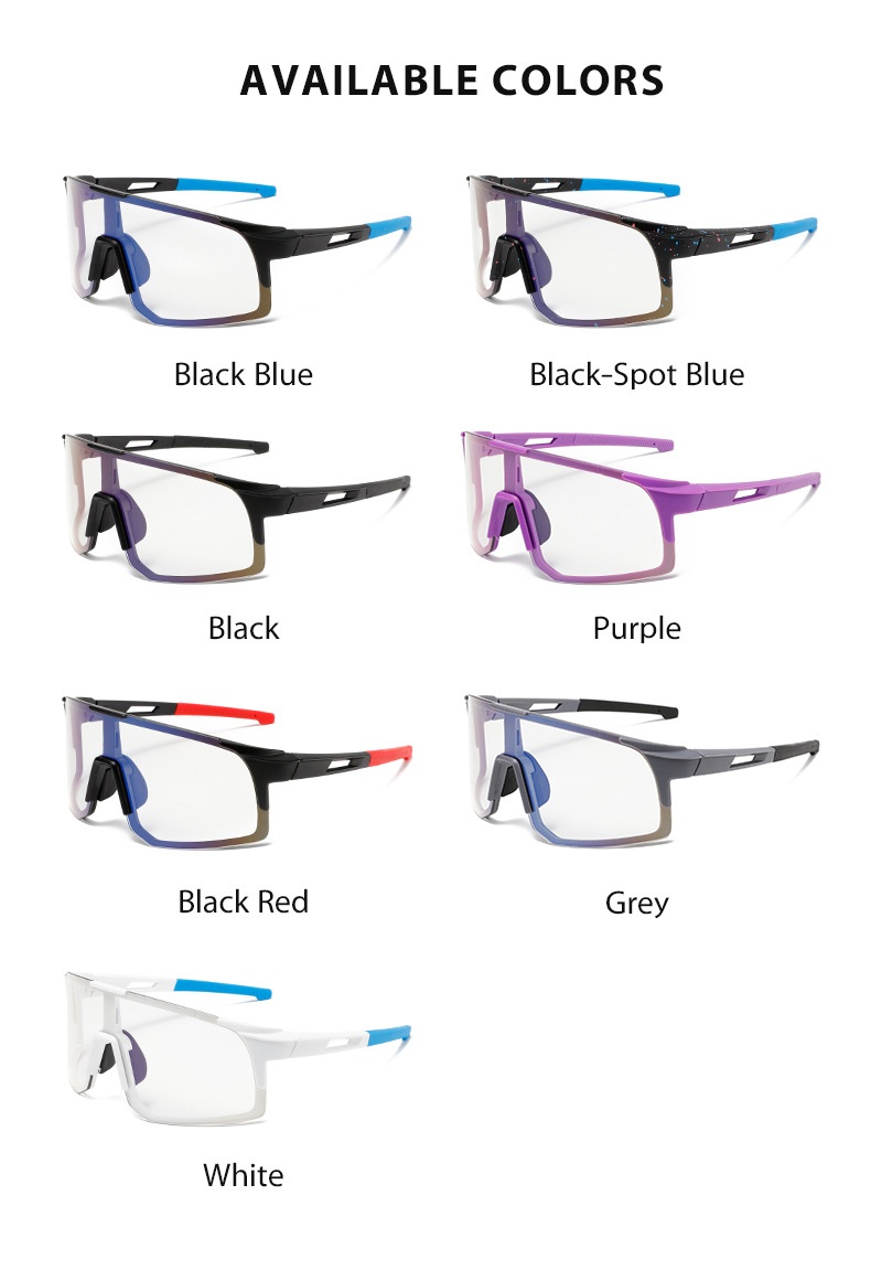 001 Outdoor Sports Mountaineering Skiing Photochromic Cycling Sunglasses Daily Dual-use Running Marathon Windproof Goggles_voghion.com