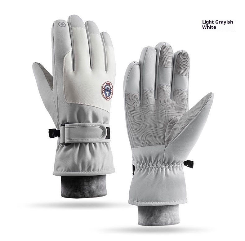 ActiveGo Ski Winter Warmth Cold Protection Thickened Anti-Slip Waterproof Outdoor Mountaineering Riding Touch Screen Warm Gloves_voghion.com