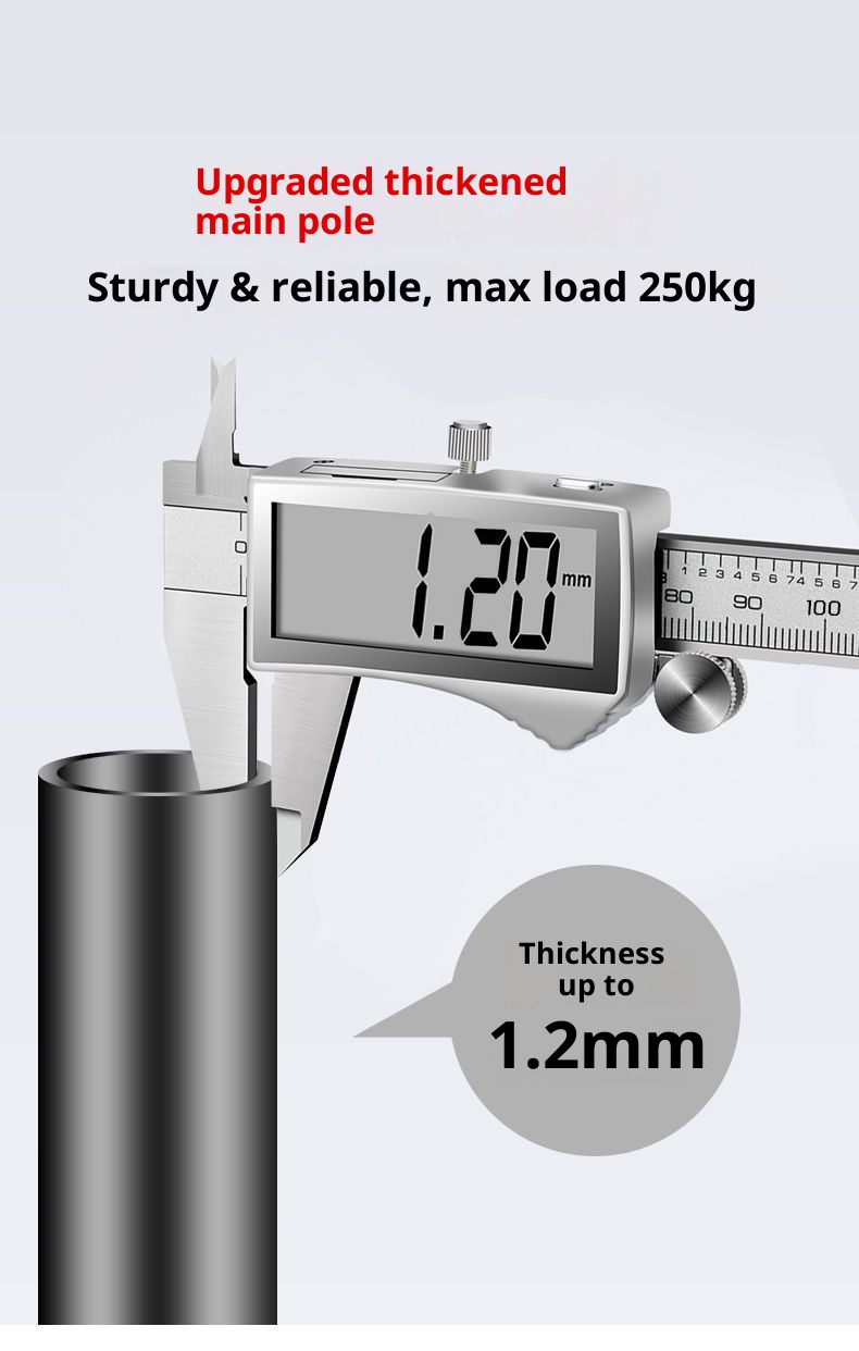 001 Bastone da passeggio pieghevole in lega di alluminio, telescopico, portatile, antiscivolo, per anziani, escursionismo, trekking, attrezzatura_voghion.com