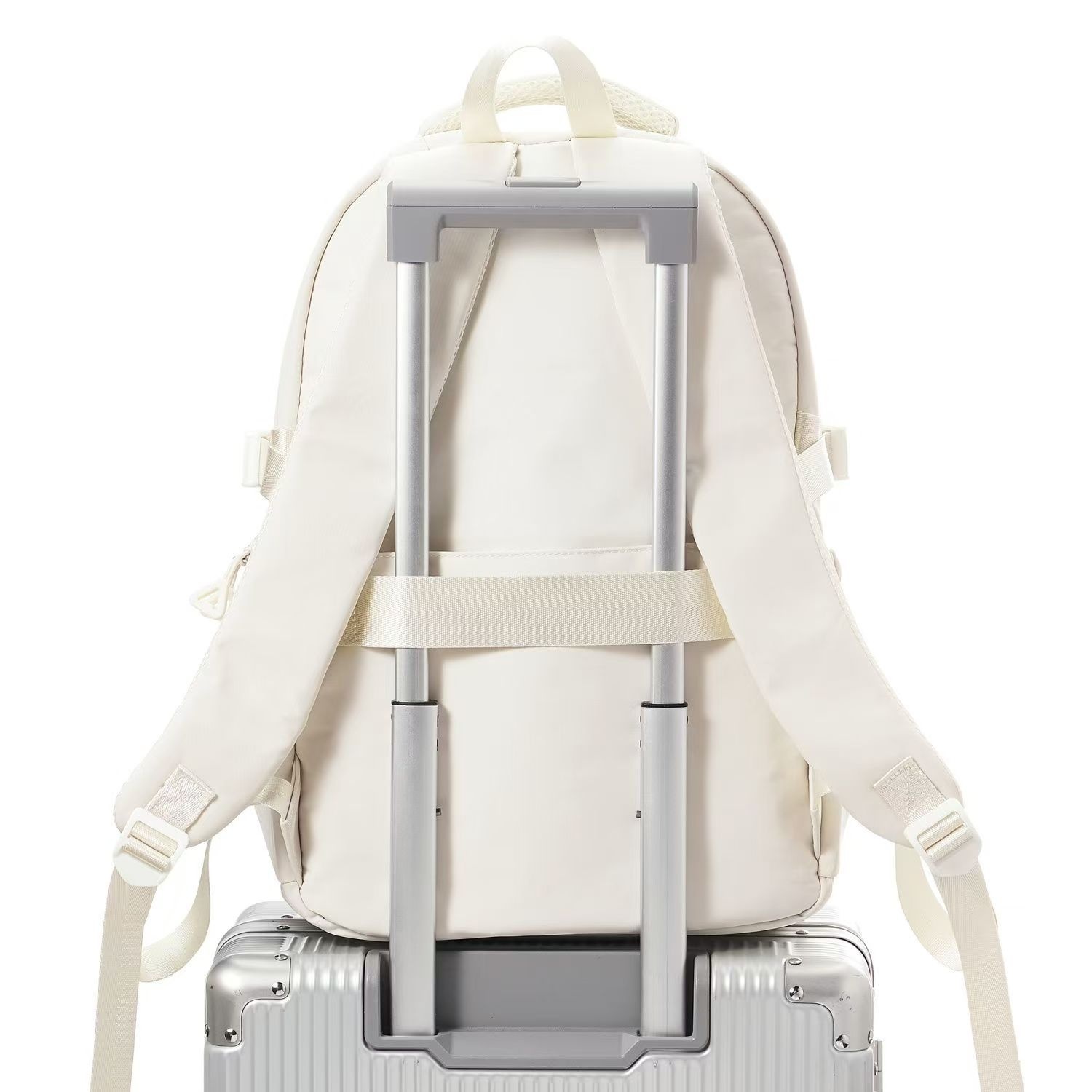 001 Studenten, Hoogwaardige rugzak voor mannen, Casual rugzak voor buiten, Laptoptas voor forenzen in collegestijl_voghion.com