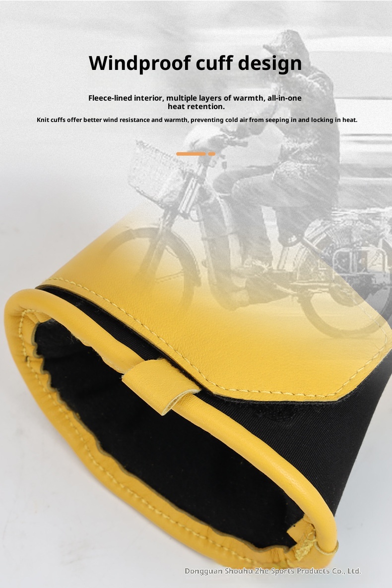 ActiveGo Winter-Outdoor-Sportarten Skifahren Radfahren Fleecegefüttert Verdickt Kältebeständig Winddicht Touchscreen Warme Handschuhe_voghion.com