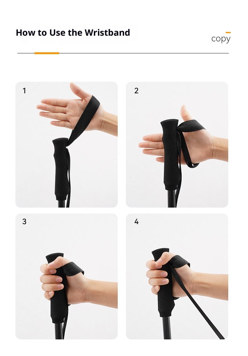 001 Sanfeng Ultra-light Fiber Trekking Poles Outdoor Telescopic Carbon Aluminum Alloy Walking Sticks Hiking Climbing_voghion.com