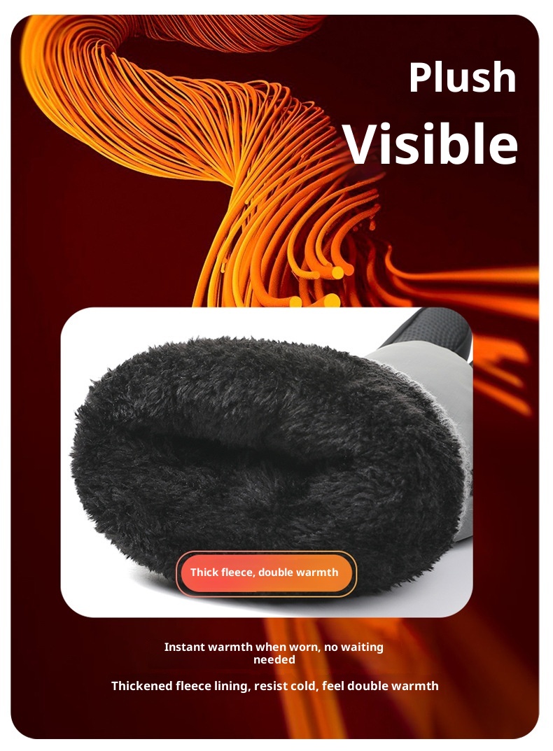 001 Nuovi guanti da sci da uomo, invernali, impermeabili, caldi, foderati in pile, spessi, antifreddo, carini, in cotone per studenti, per donne_voghion.com