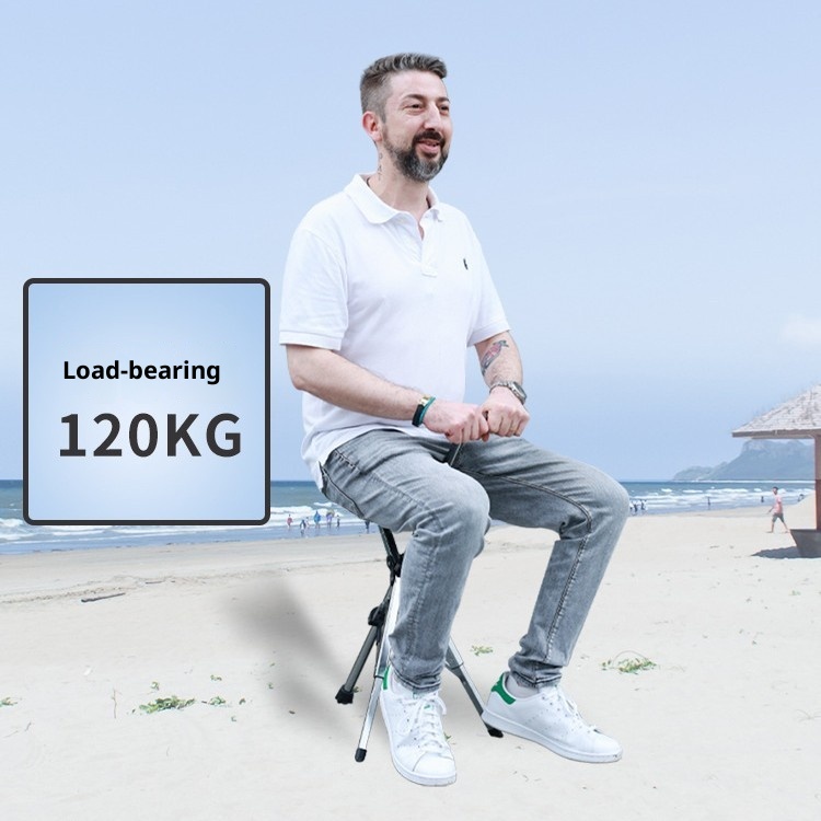 001 Stool Walking Stick Multi-Functional Anti-Slip Lightweight Foldable Elderly Cane Chair For Hiking_voghion.com
