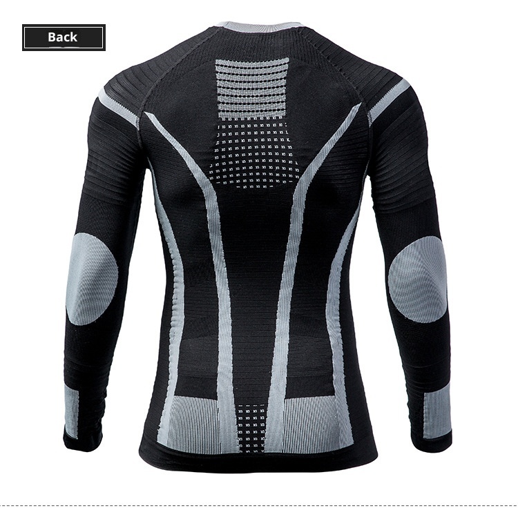 001 Professional Sports Compression Long Sleeve Quick-Dry Tight-Fitting Shirt Unisex Base Layer Equipment Thermal Outdoor_voghion.com