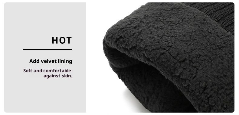 001 Pigskin Genuine Leather Ski Gloves For Men, Autumn And Winter Outdoor Riding Motorcycle Windproof Non-slip Fleece-lined_voghion.com