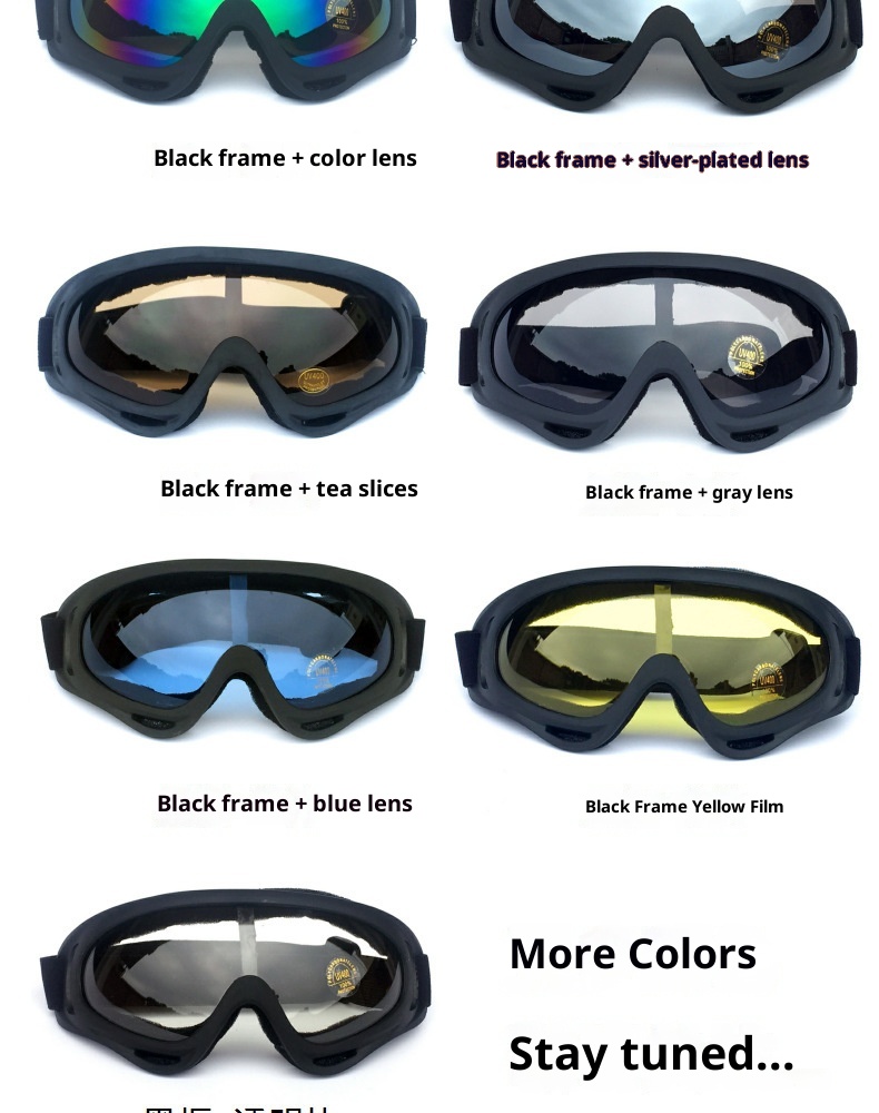 001 Occhiali da sci per moto fuoristrada X400 disponibili in magazzino per uomo e donna_voghion.com