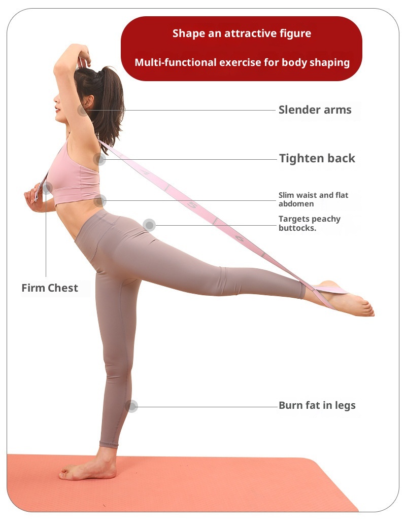 001 Danza Speciale Digitale 10 12 Griglie Yoga Esercizio di Stretching per Bambini Fasce di Resistenza Allenamento_voghion.com