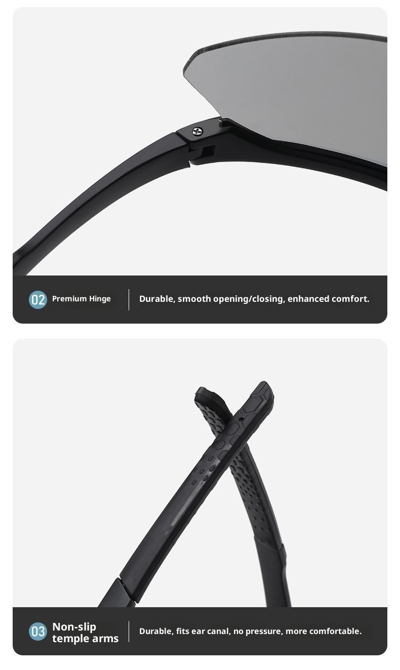 001 Große Outdoor-Sportbrille für Damen und Herren, Skifahren, Bergsteigen, winddicht, Sonnenschutz, Radfahren, Skibrille, Sonnenbrille_voghion.com