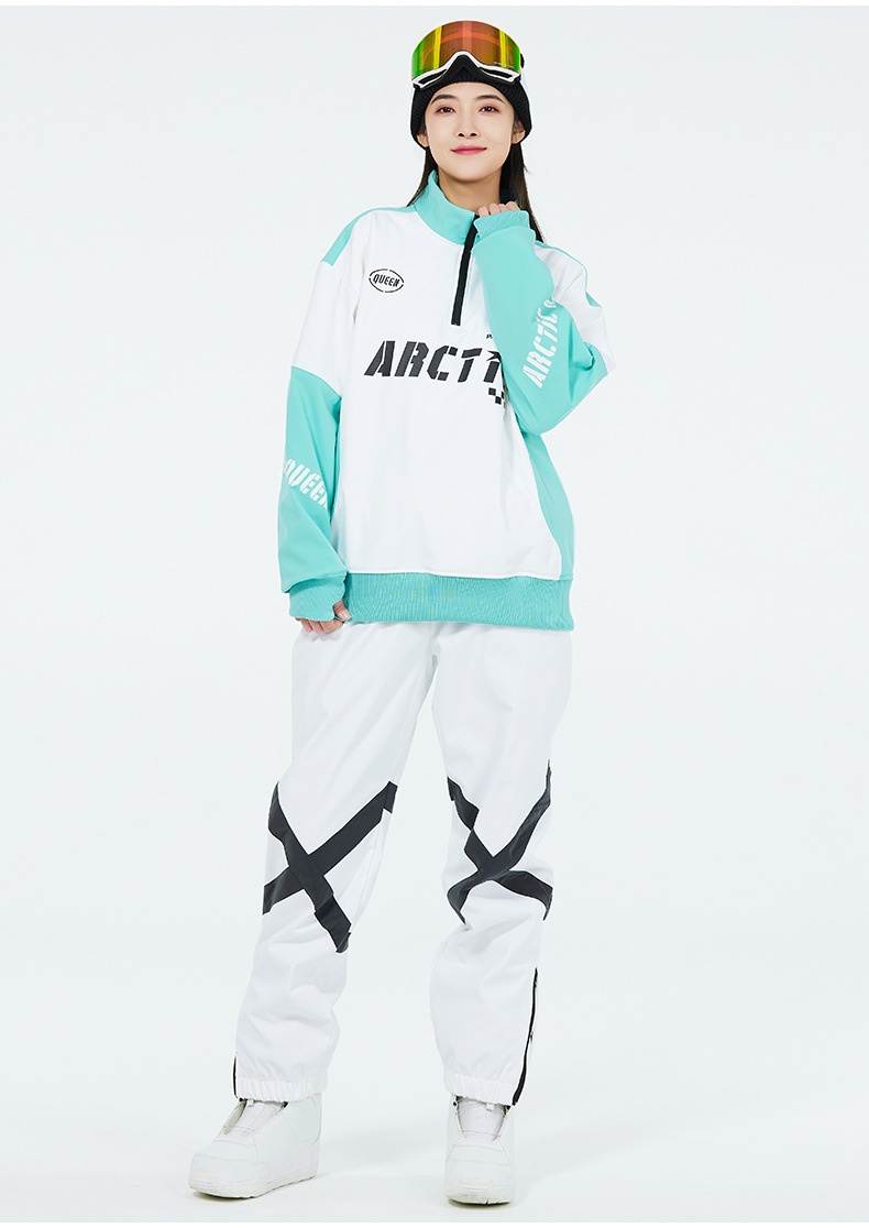 001 Felpa da donna invernale antivento impermeabile caldo strato interno giacca da sci da uomo_voghion.com