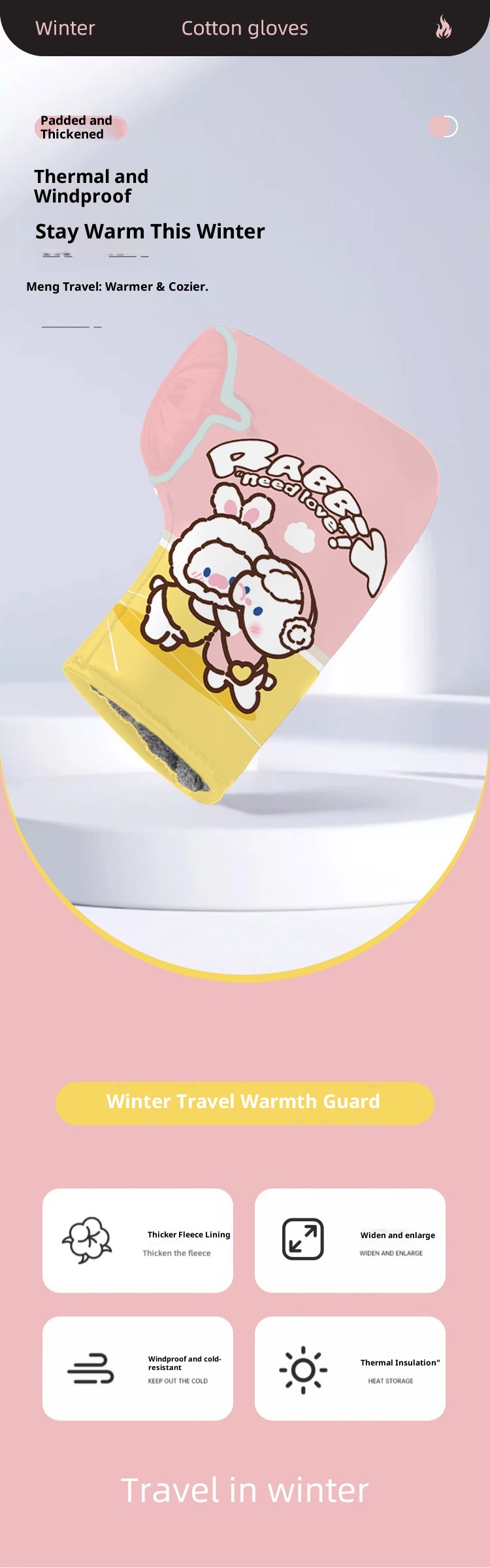 001 New Electric Bike Winter Warm Waterproof Motorcycle Bicycle Thickened Windproof Cold-Proof Cotton-Padded Riding_voghion.com