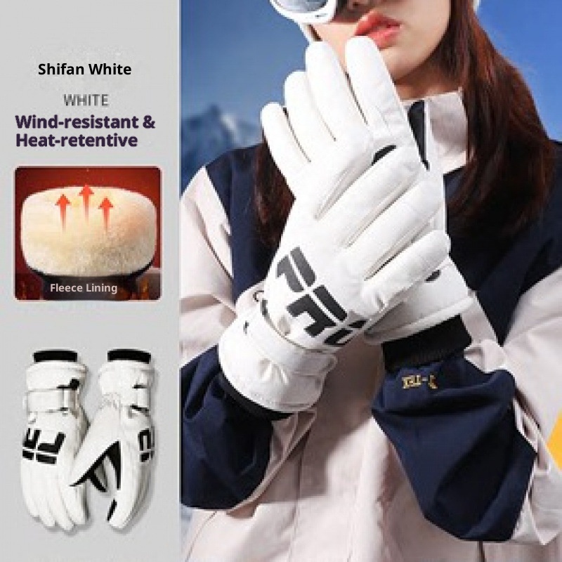 Gants d'hiver Northeast pour hommes, résistants au froid et au gel, doublés en polaire épaisse, compatibles avec les écrans tactiles de ski et de cyclisme pour femmes._voghion.com