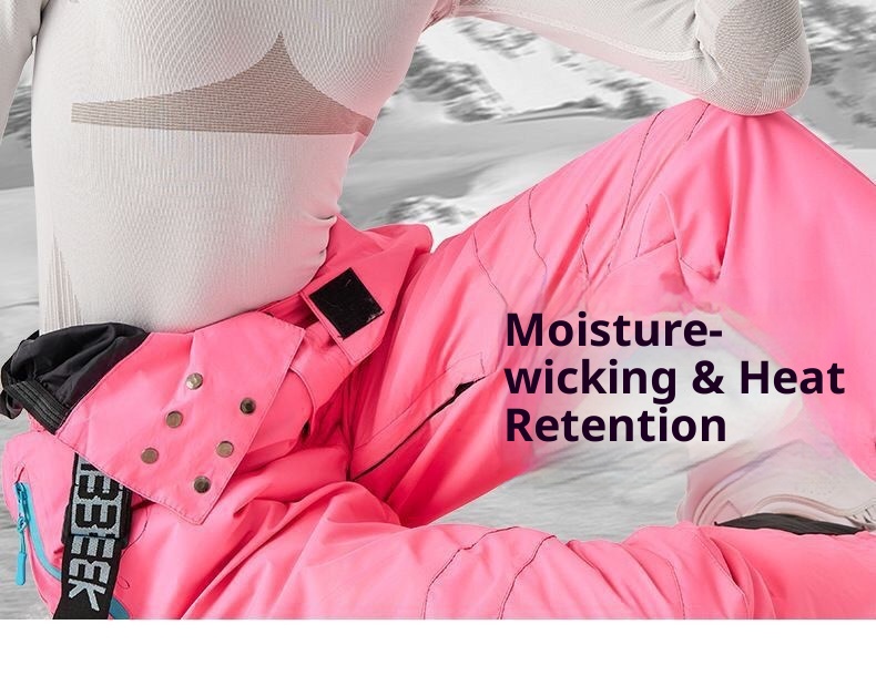 001 Set di abbigliamento da corsa a compressione traspirante e traspirante, abbigliamento da sci, intimo ad asciugatura rapida, intimo unisex_voghion.com