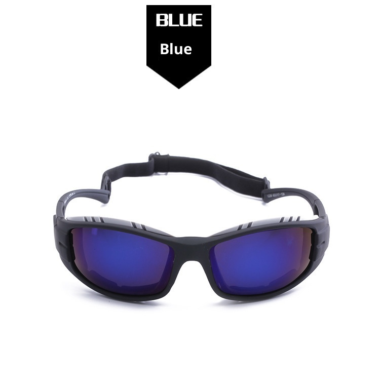 001 Kayak Patlamaya Dayanıklı Rüzgar Geçirmez Açık Hava Bisiklet Gözlüğü Motosiklet Spor Güneş Gözlüğü 1226_voghion.com