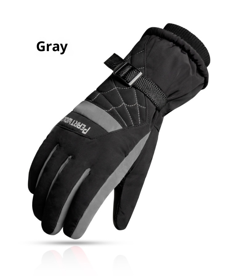 001 Guanti invernali da uomo, caldi, da sci, per moto, bici elettrica, impermeabili, antifreddo, antiscivolo, in cotone spesso_voghion.com