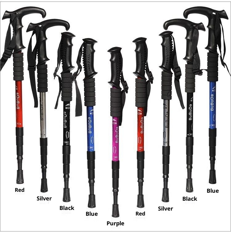 001 Pole Accessories Hiking Stick Protective Cover Anti-Slip Head Trekking Tourist Poles Dropshipping_voghion.com