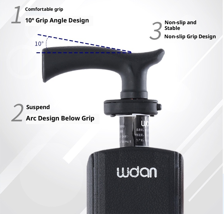 001 Stool Walking Stick Multi-Functional Anti-Slip Lightweight Foldable Elderly Cane Chair For Hiking_voghion.com