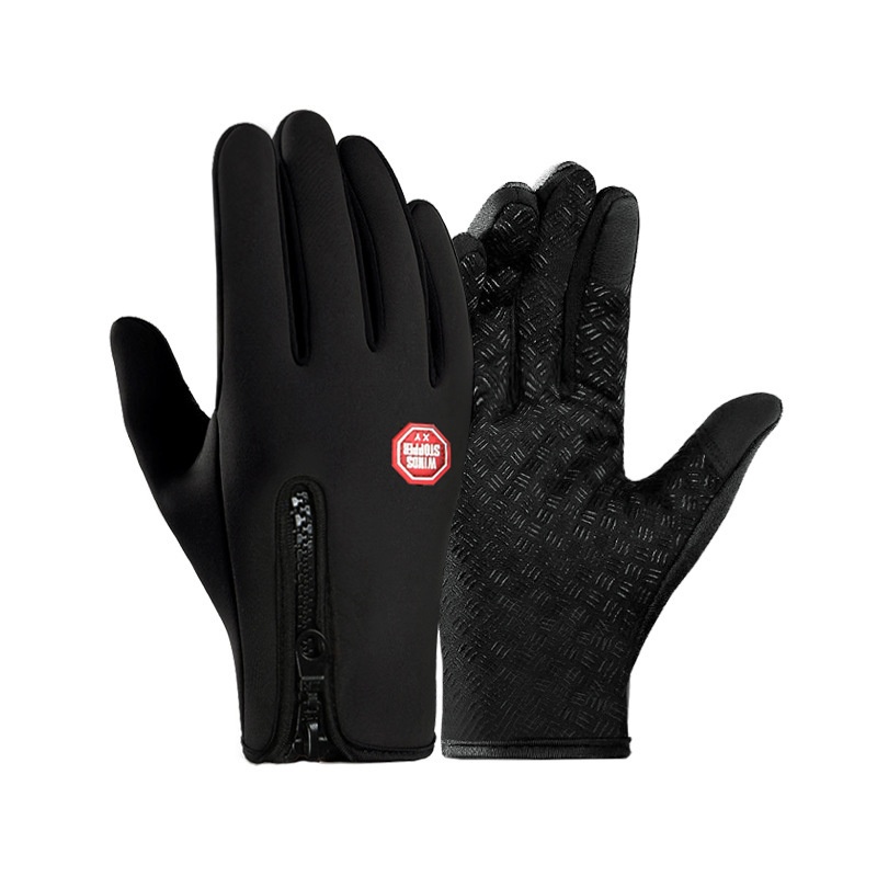 001 Outdoor Fietsen Sport Skiën Bergbeklimmen Handschoenen Herfst Winter Touchscreen Antislip Waterdicht Winddicht Fleece Warm_voghion.com
