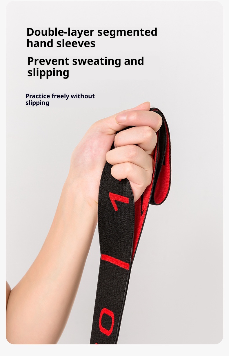 001 Fasce elastiche per esercizi di danza latina per bambini, con resistenza allo yoga, apertura delle spalle per donne e bambini, alta elasticità_voghion.com