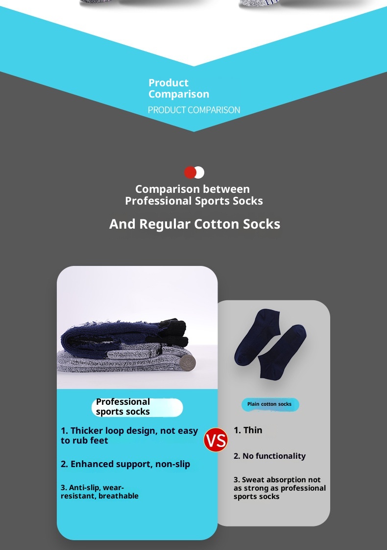 ActiveGo ActiveGo Autumn Winter Snow Thickened Terry Men And Women Hiking Anti-Slip Sweat-Absorbing Knee-High Long Tube Ski Socks_voghion.com