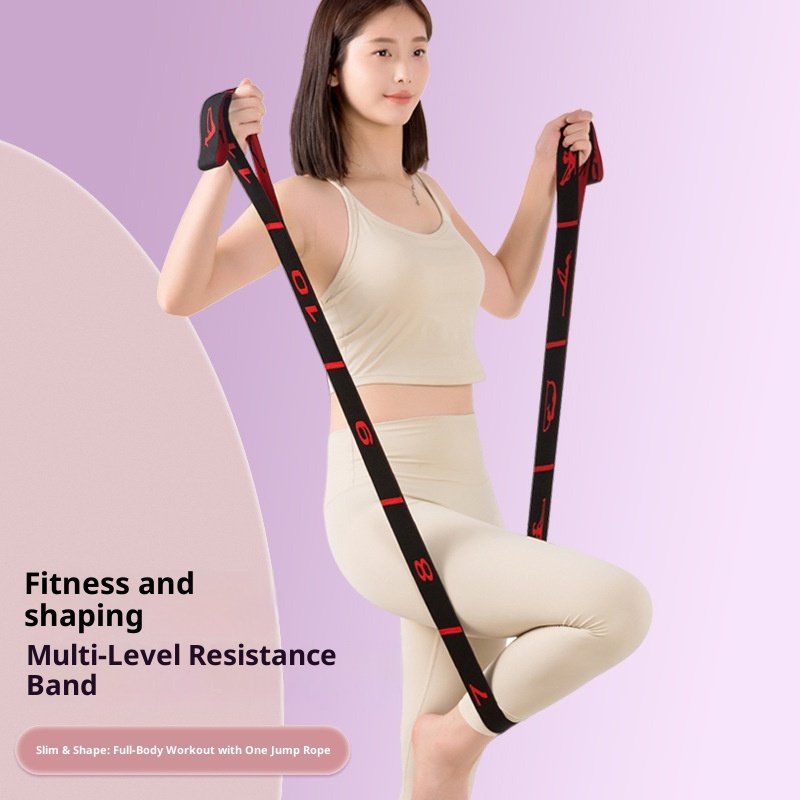 001 Yoga Multi-Level Stretching per Bambini Latin Dance Correzione della Postura Fascia Elastica Digitale di Resistenza a 8 Livelli_voghion.com