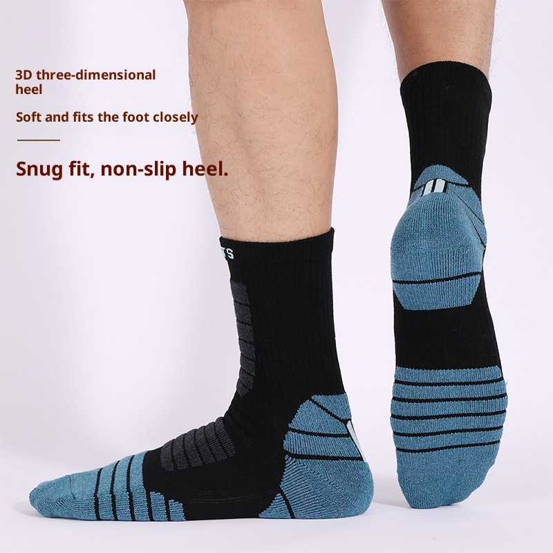 ActiveGo ActiveGo Mingjun Winter 3A Antibacterial Wool Socks Thickened Towel Cross-Border Mountaineering Warm Casual Skiing Non-Slip_voghion.com