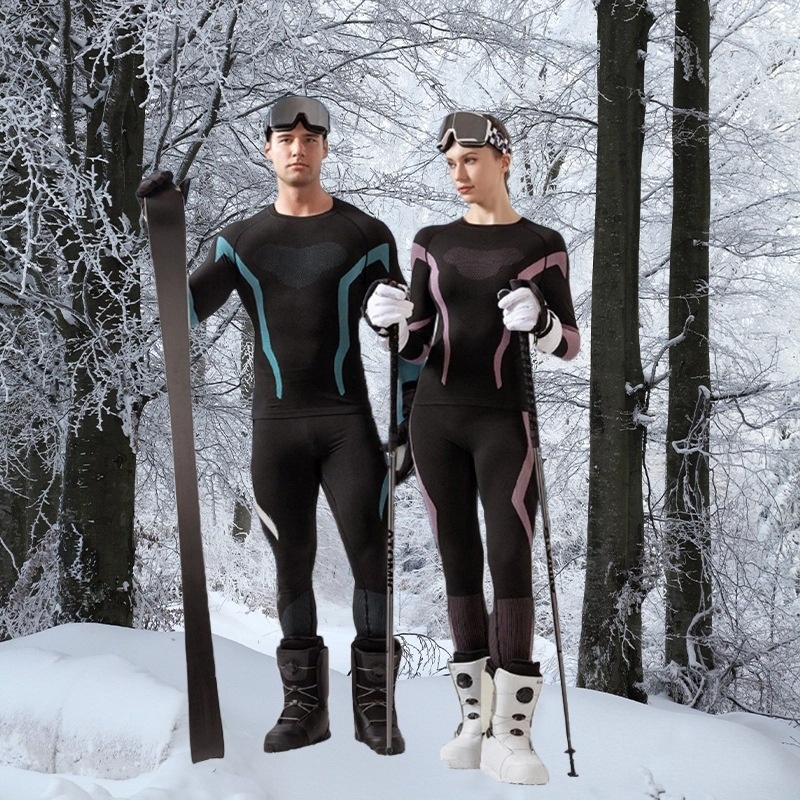 001 Camiseta térmica de secado rápido para correr, esquí y ciclismo, para hombre y mujer, ideal para actividades al aire libre. Modelo TZ5576-Te P70 Control 138_voghion.com