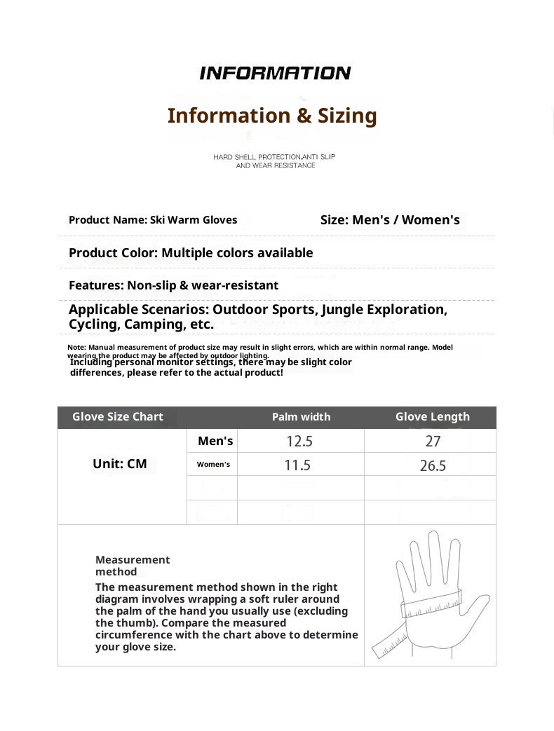 001 Sci per uomo e donna, invernale, resistente al freddo, impermeabile, per giocare sulla neve, rivestito in pile, bici elettrica ispessita_voghion.com