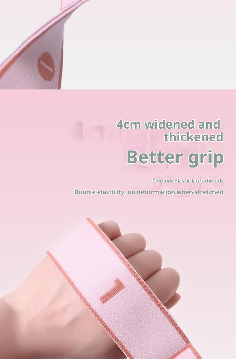 001 Esercizio di stretching per balletto con corda elastica digitale segmentata per studenti di danza per bambini_voghion.com