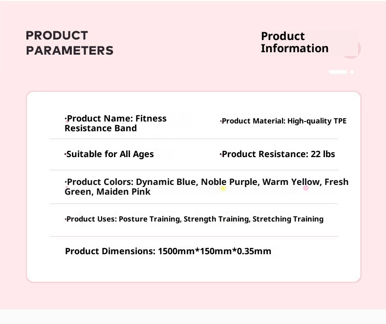 001 Yoga Stretch For Women Slimming Back Fitness Shoulder Opening Strength Dance Training Band Weight Loss Resistance_voghion.com