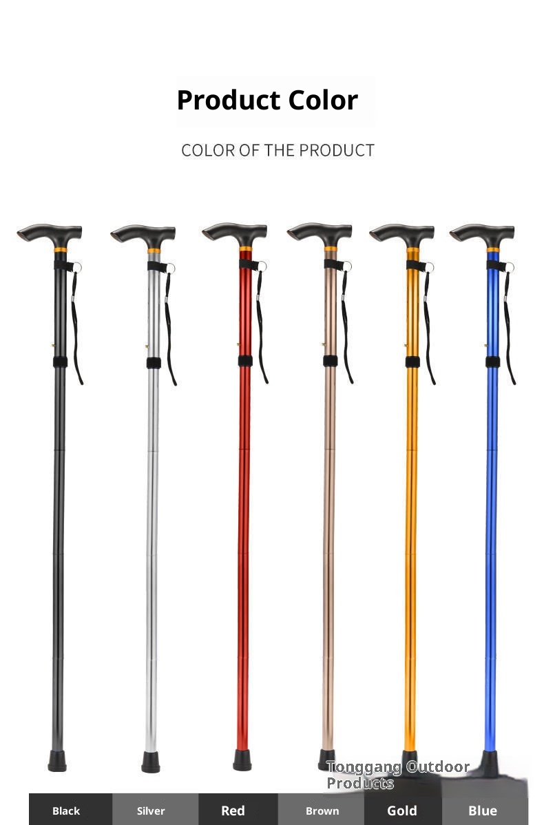 001 Bastoncini da trekking in fibra di carbonio, in lega di alluminio, pieghevoli, telescopici, leggeri, a quattro sezioni, per escursioni all'aperto, portatili, per anziani_voghion.com