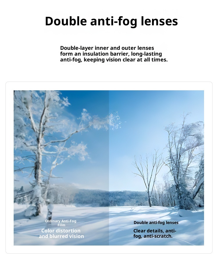 001 Occhiali da neve per bambini, ragazzi e ragazze, traspiranti, antiappannamento, cilindrici, da uomo_voghion.com